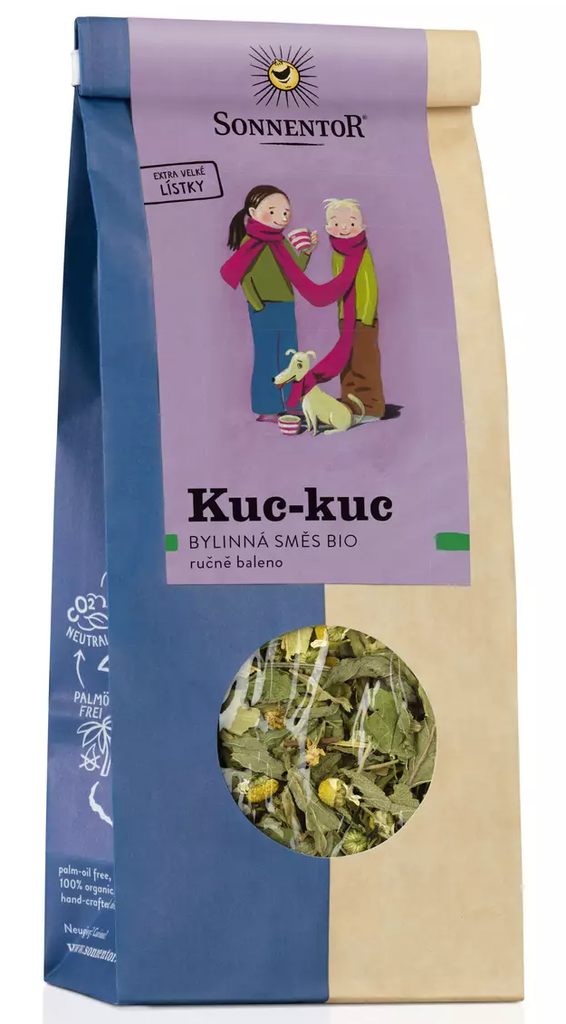 Bio čaj Kuc-kuc porcovaný 27g Sonnentor